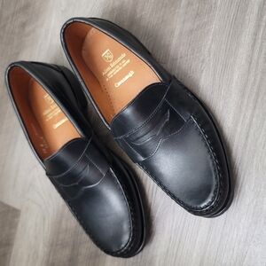 Mens Allen Edmonds Cavanaugh Black Loafers Sz10